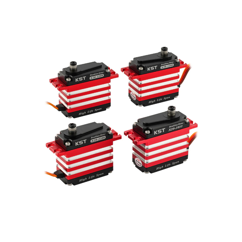 KST X20 Combo Brushless Servos - X20-2208 + X20-1035 Combo Set for RC Helicopter - Unmanned RC