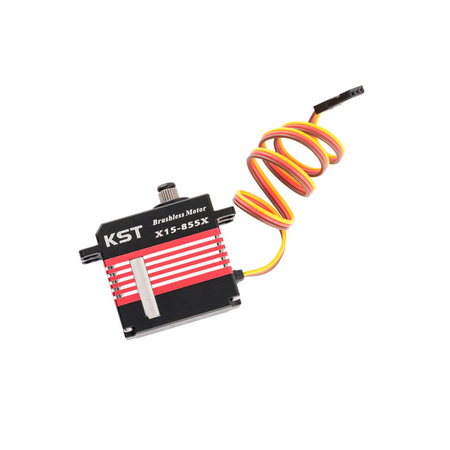 KST X15-855X HV Mini Digital Metal Gear Brushless Tail Servo 15Kgf.cm 0.05sec for RC Helicopters - Unmanned RC
