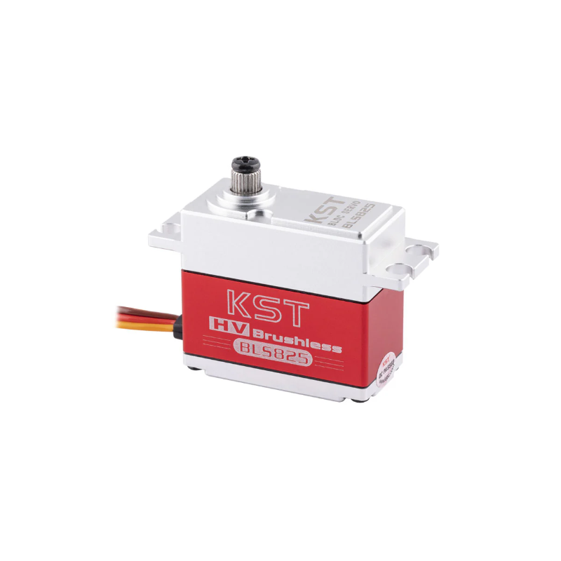 KST BLS825 V8.0 Brushless HV Metal Case Servo 35kg.cm 0.11sec/60° for 550-700 Class Helicopters - Unmanned RC