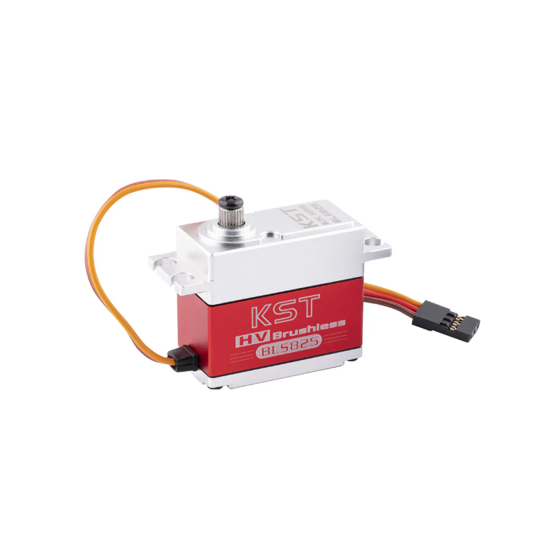 KST BLS825 V8.0 Brushless HV Metal Case Servo 35kg.cm 0.11sec/60° for 550-700 Class Helicopters - Unmanned RC