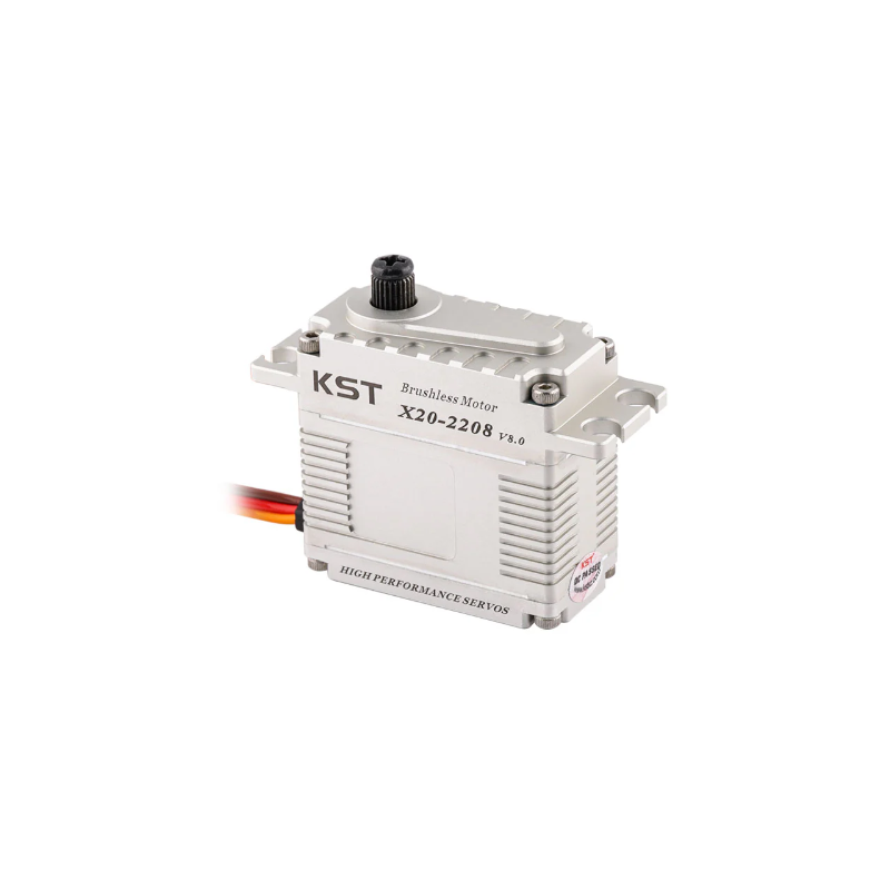 KST X20-2208 V8.0 Brushless HV Metal 6BB Servo 25Kgf.cm 0.07sec for RC Helicopter - Unmanned RC