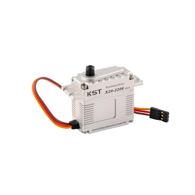KST X20-2208 V8.0 Brushless HV Metal 6BB Servo 25Kgf.cm 0.07sec for RC Helicopter - Unmanned RC