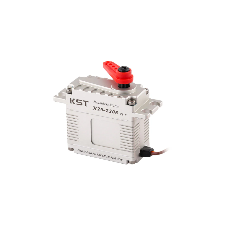 KST X20-2208 V8.0 Brushless HV Metal 6BB Servo 25Kgf.cm 0.07sec for RC Helicopter - Unmanned RC