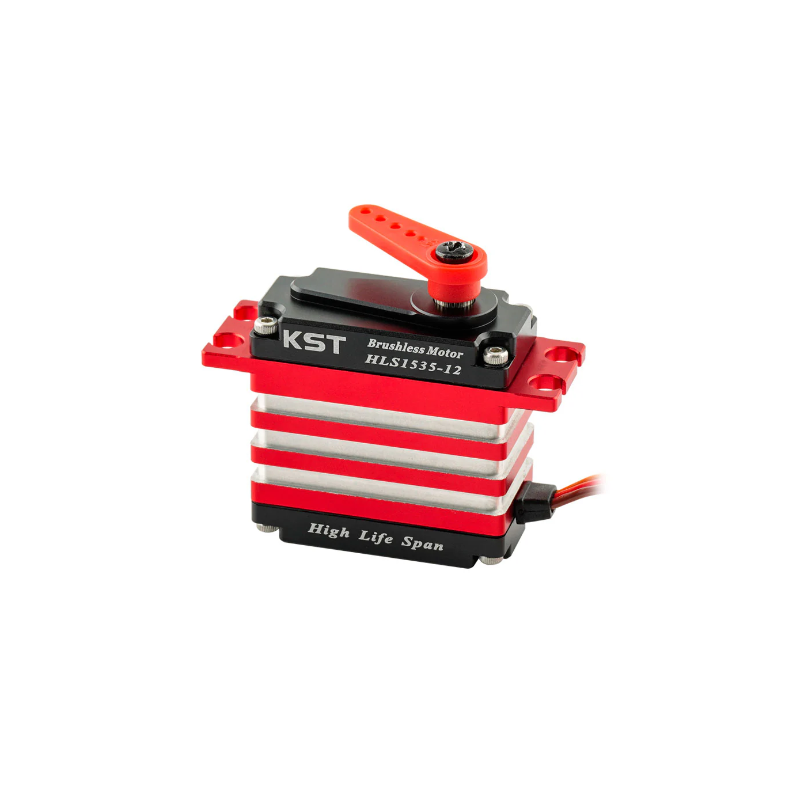 KST 12V HLS Combo Brushless Servos - HLS3008-12 & HLS1535-12 Combo Set for 700 to 800 Class Electric Helicopter - Unmanned RC