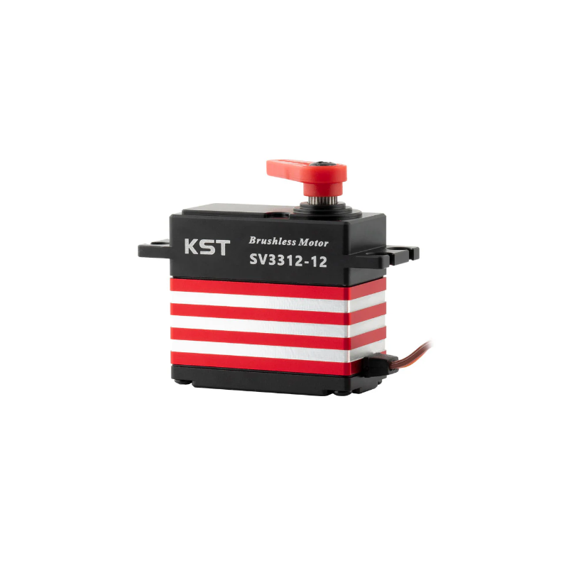 KST SV3312-12 HV Brushless Metal Gear 38Kgf.cm 0.10sec Digital Servo for 700-800 Class RC Heli & Large Scale RC Planes - Unmanned RC
