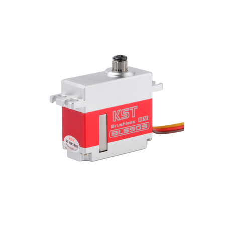 KST BLS505 8.4V HV Brushless Cyclic Servo 7Kgf.cm 0.07sec/60degree for RC Helicopter - Unmanned RC