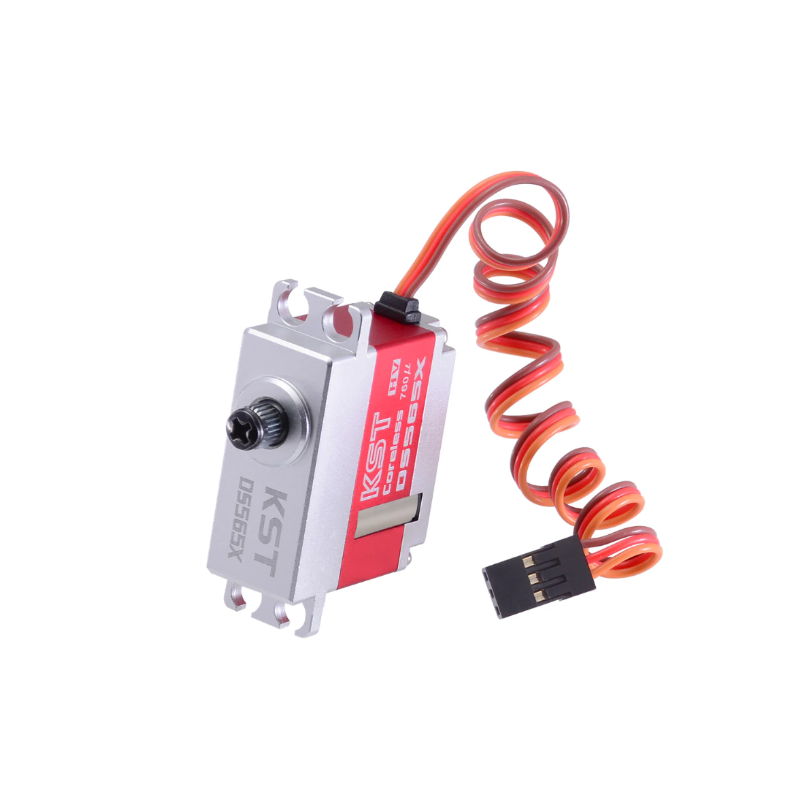 KST DS565X 8.4V HV Digital Metal Gear Tail Servo 6.0Kgf.cm 0.04sec for Helicopters - Unmanned RC
