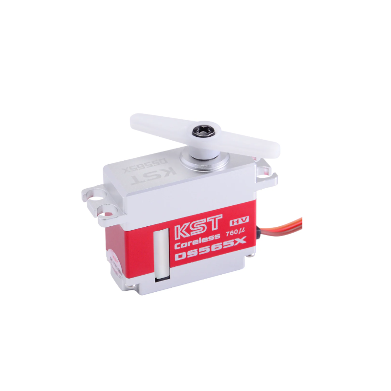 KST DS565X 8.4V HV Digital Metal Gear Tail Servo 6.0Kgf.cm 0.04sec for Helicopters - Unmanned RC