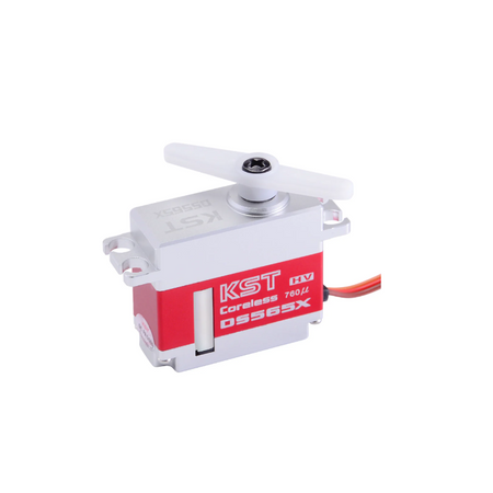 KST DS565X 8.4V HV Digital Metal Gear Tail Servo 6.0Kgf.cm 0.04sec for Helicopters - Unmanned RC