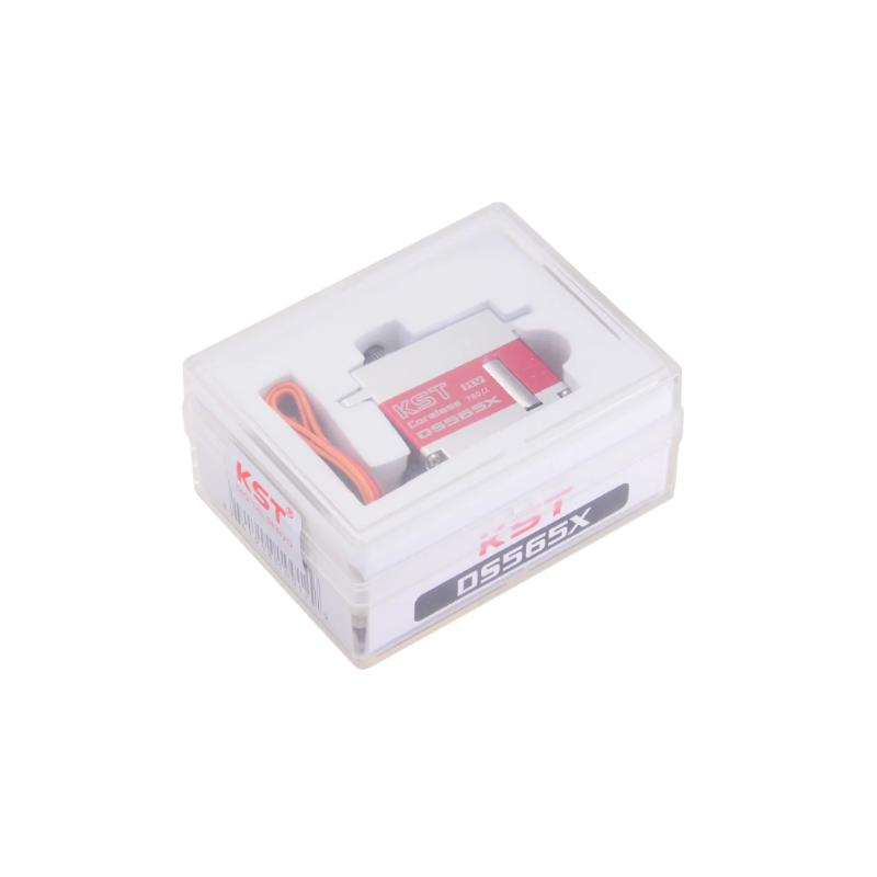 KST DS565X 8.4V HV Digital Metal Gear Tail Servo 6.0Kgf.cm 0.04sec for Helicopters - Unmanned RC