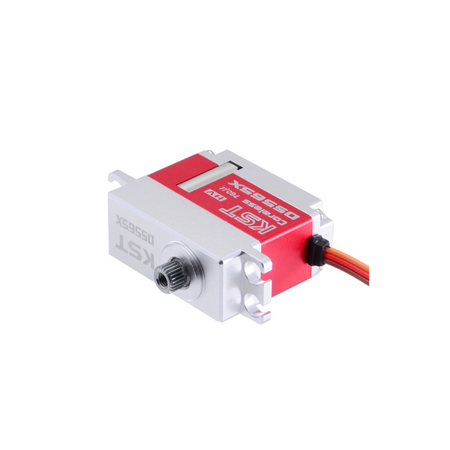 KST DS565X 8.4V HV Digital Metal Gear Tail Servo 6.0Kgf.cm 0.04sec for Helicopters - Unmanned RC