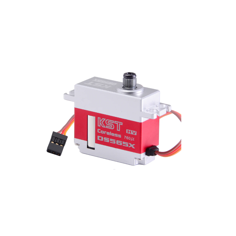 KST DS565X 8.4V HV Digital Metal Gear Tail Servo 6.0Kgf.cm 0.04sec for Helicopters - Unmanned RC
