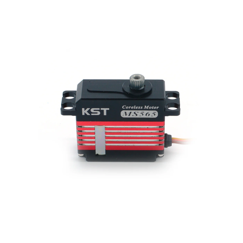 KST MS565 HV Contactless Hall Sensors Coreless Tail Servo 6.5Kgf.cm 0.035sec for 450-550 Class RC Helicopters - Unmanned RC