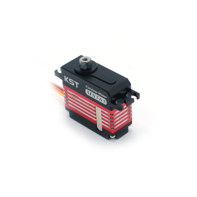 KST MS565 HV Contactless Hall Sensors Coreless Tail Servo 6.5Kgf.cm 0.035sec for 450-550 Class RC Helicopters - Unmanned RC