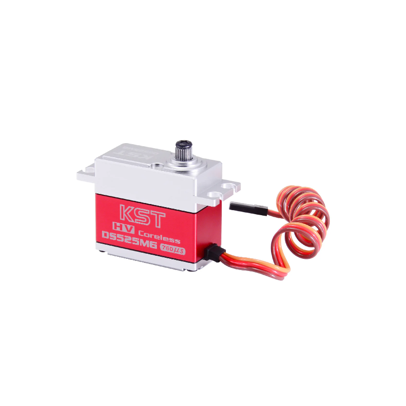KST DS525MG 8.4V HV Digital Metal Gear Servo 7.5Kgf.cm 0.04sec for 550-700 Class Helicopters - Unmanned RC