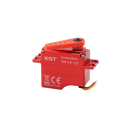 KST SV15-12 SHV Mini Coreless Digital Servo Dual Ball Bearing 20.0Kgf.cm 0.10sec/60° for RC Helicopters, Industrial UAVs & Robotics - Unmanned RC