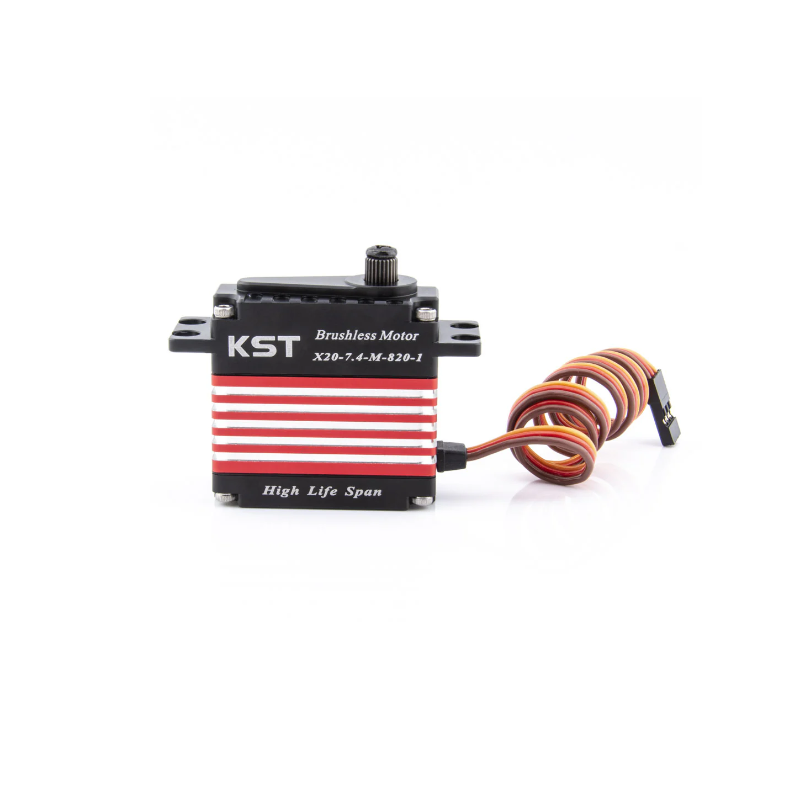 KST X20-7.4-M-820 Brushless HLS 6BB Servo 30Kgf.cm 0.09sec for RC Helicopters - Unmanned RC