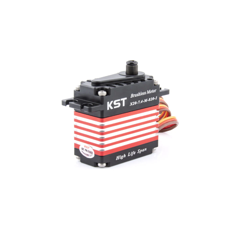 KST X20-7.4-M-820 Brushless HLS 6BB Servo 30Kgf.cm 0.09sec for RC Helicopters - Unmanned RC