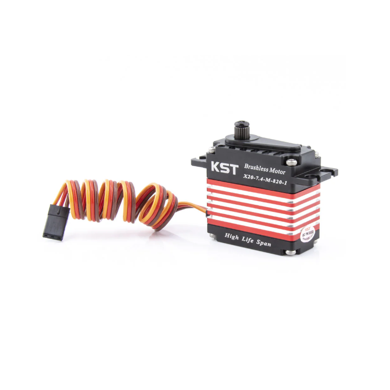 KST X20-7.4-M-820 Brushless HLS 6BB Servo 30Kgf.cm 0.09sec for RC Helicopters - Unmanned RC