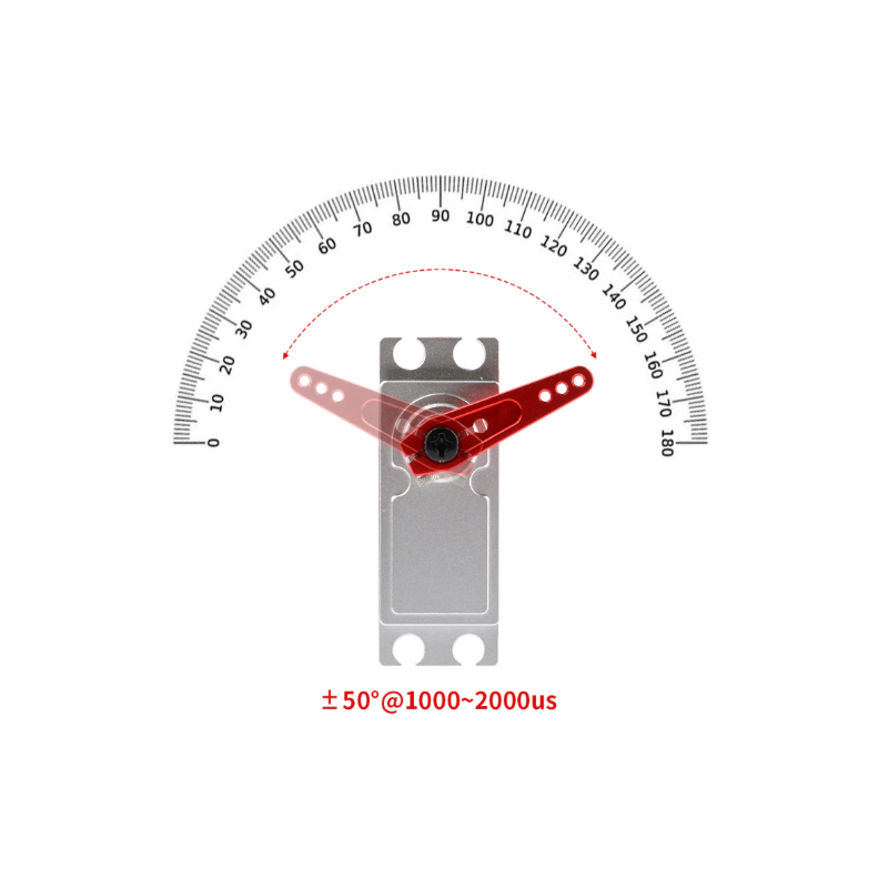 KST FZ825 Metal Gear HV Digital Standard Servo 30Kgf.cm 0.12sec for Big-scale RC Planes, Helis and Jets - Unmanned RC