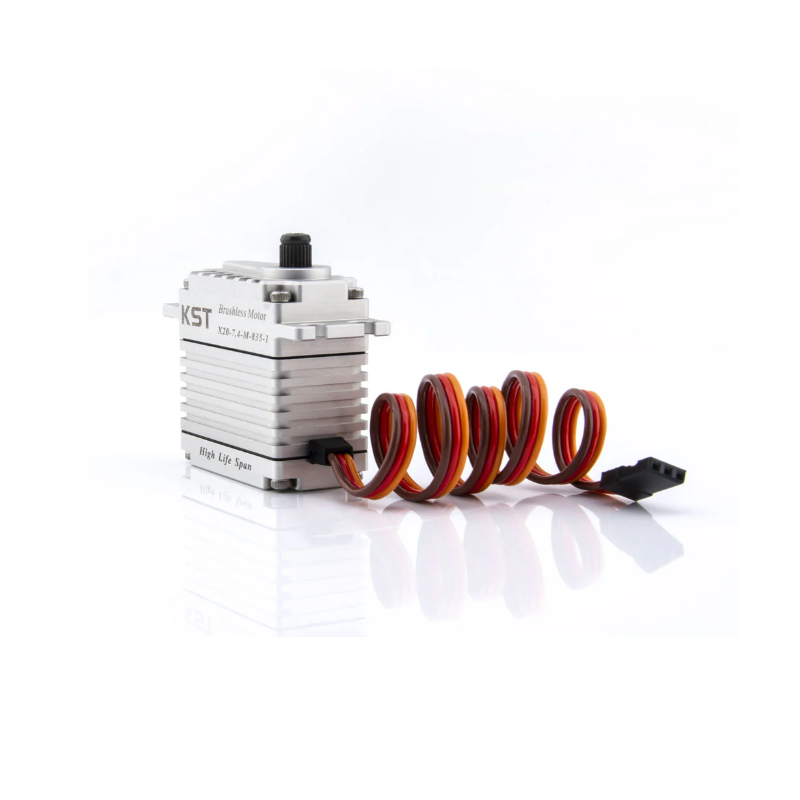 KST X20-7.4-M-835 HV Brushless 6BB HLS Servo 40Kgf.cm 0.13sec for RC Helicopters - Unmanned RC