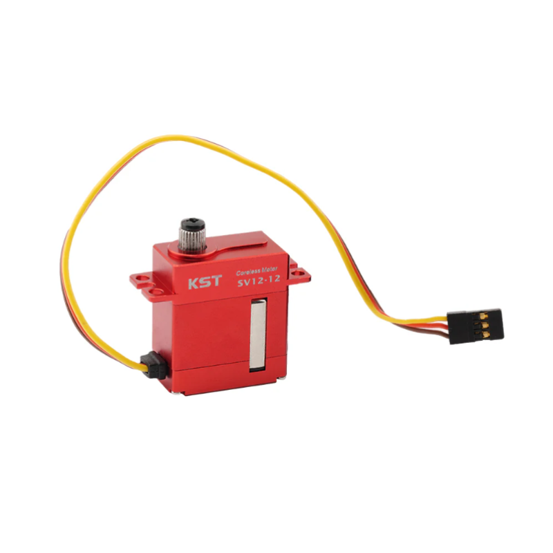 KST SV12-12 Super High Voltage 9.0Kgf.cm 0.10sec/60° Micro Servo for RC Helicopters & Robotics - Unmanned RC