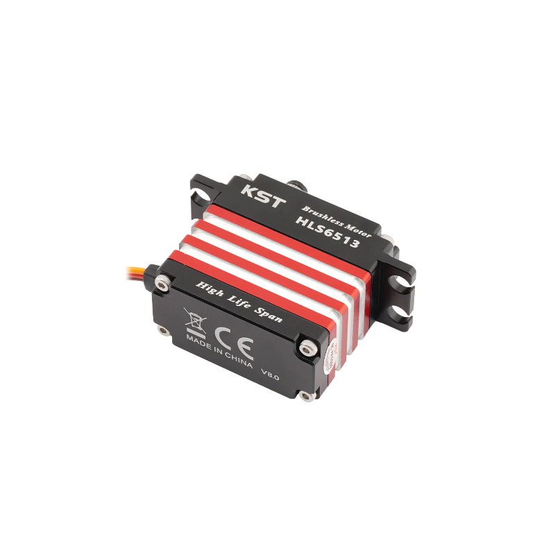 KST HLS6513 HV Standard 4-Pole Brushless Digital Metal Gear 6BB Servo with Contactless Hall Sensors – 70.0 Kgf.cm Torque, 0.11 Sec Speed for 700-800 Class RC Helicopters & Large-Scale RC Airplanes - Unmanned RC