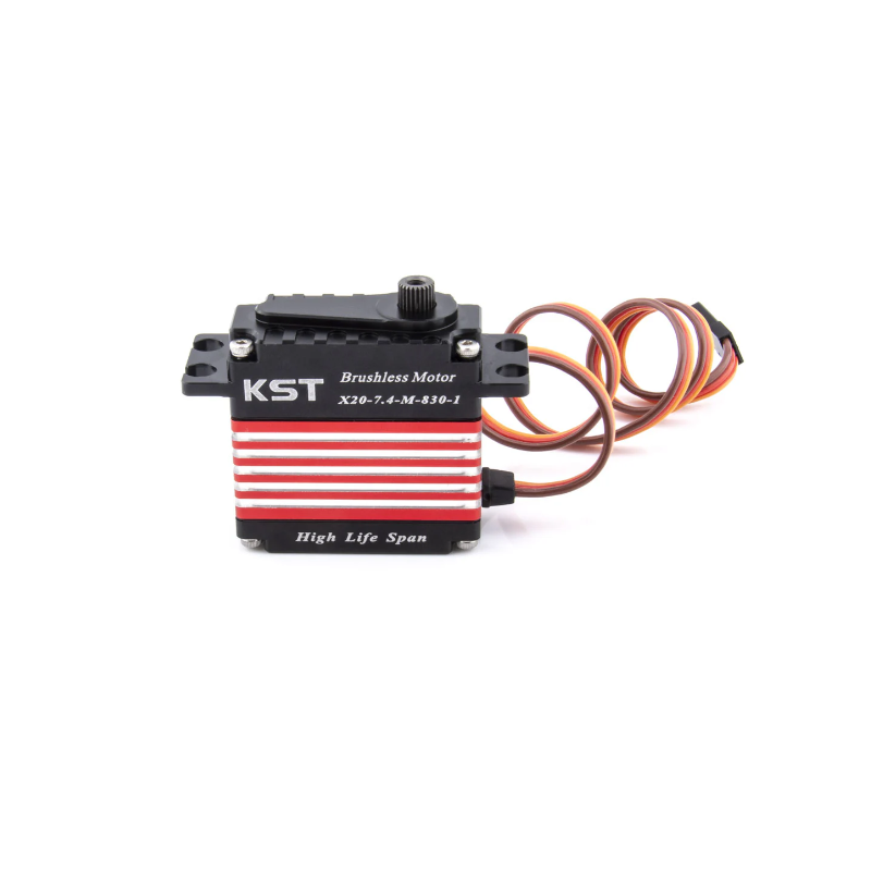 KST X20-7.4-M-830 HV Brushless HLS 6BB Servo 38Kgf.cm 0.13sec for RC Helicopters - Unmanned RC