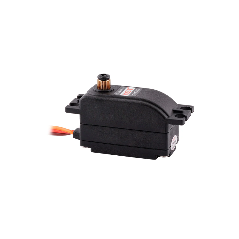 KST CM653 Low Profile Coreless DC Motor Metal Gear Servos IP65 Waterproof 18Kgf.cm 0.08sec for 1/10th Scale Trucks, Rock Crawlers, Drift & Touring Cars - Unmanned RC