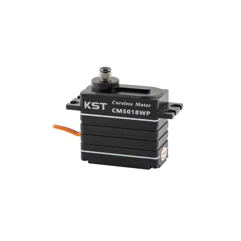 KST CM5018WP Coreless DC Motor Metal Gear Servo IP67 Waterproof 50Kgf.cm 0.18sec for 1/10th & 1/8th Scale RC Rock Crawlers - Unmanned RC