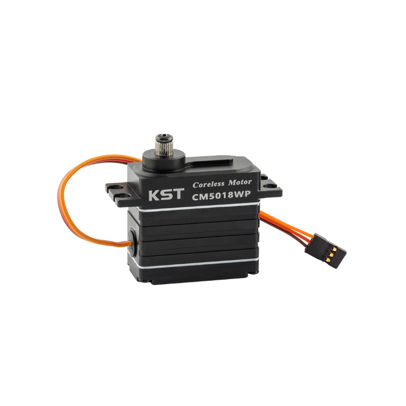 KST CM5018WP Coreless DC Motor Metal Gear Servo IP67 Waterproof 50Kgf.cm 0.18sec for 1/10th & 1/8th Scale RC Rock Crawlers - Unmanned RC