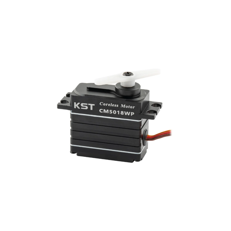 KST CM5018WP Coreless DC Motor Metal Gear Servo IP67 Waterproof 50Kgf.cm 0.18sec for 1/10th & 1/8th Scale RC Rock Crawlers - Unmanned RC