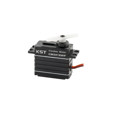 KST CM5018WP Coreless DC Motor Metal Gear Servo IP67 Waterproof 50Kgf.cm 0.18sec for 1/10th & 1/8th Scale RC Rock Crawlers - Unmanned RC
