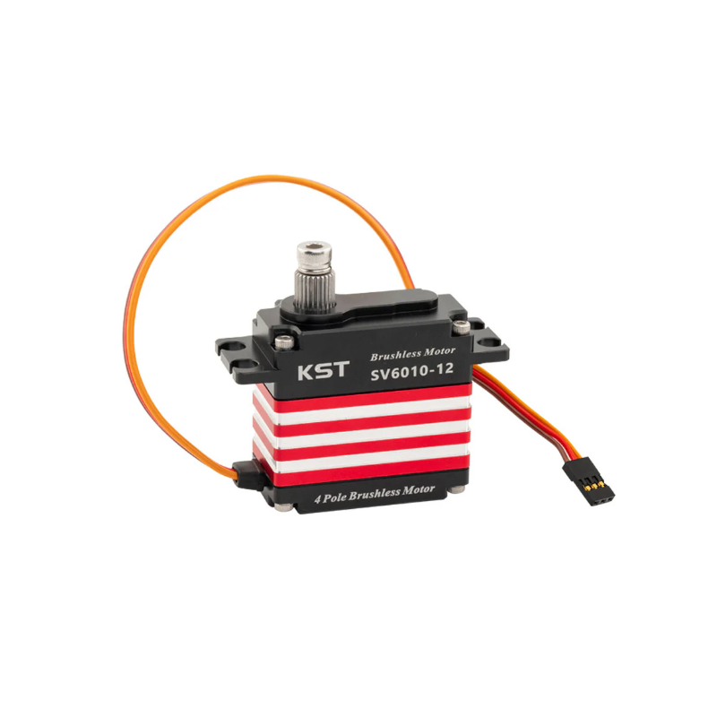 KST SV6010-12 HV Brushless Metal Gear 70Kgf.cm 0.09sec Digital Servo for Large Scale RC Cars & RC Planes - Unmanned RC