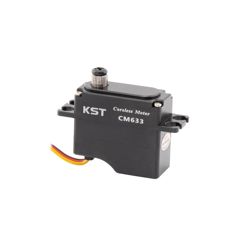 KST CM633 Mini Digital Coreless DC Motor Metal Gear Servo 15.0Kgf.cm 0.08sec for Small Scale RC Cars & RC Aerobatics Planes - Unmanned RC