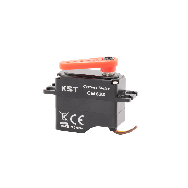 KST CM633 Mini Digital Coreless DC Motor Metal Gear Servo 15.0Kgf.cm 0.08sec for Small Scale RC Cars & RC Aerobatics Planes - Unmanned RC