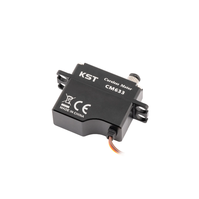 KST CM633 Mini Digital Coreless DC Motor Metal Gear Servo 15.0Kgf.cm 0.08sec for Small Scale RC Cars & RC Aerobatics Planes - Unmanned RC