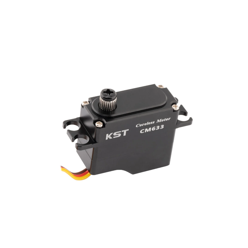 KST CM633 Mini Digital Coreless DC Motor Metal Gear Servo 15.0Kgf.cm 0.08sec for Small Scale RC Cars & RC Aerobatics Planes - Unmanned RC