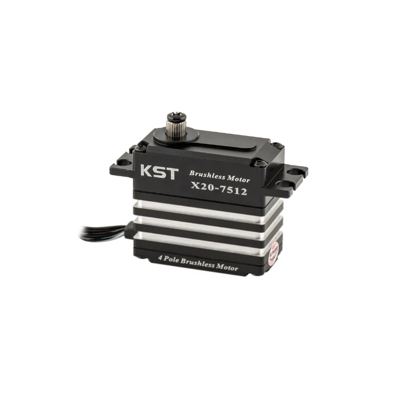KST X20-7512 Brushless High Power Servo 82Kgf.cm 0.11sec for Large Scale RC Model Industrial - Unmanned RC
