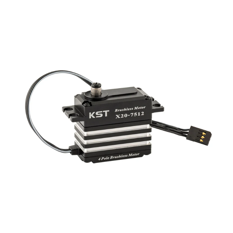 KST X20-7512 Brushless High Power Servo 82Kgf.cm 0.11sec for Large Scale RC Model Industrial - Unmanned RC