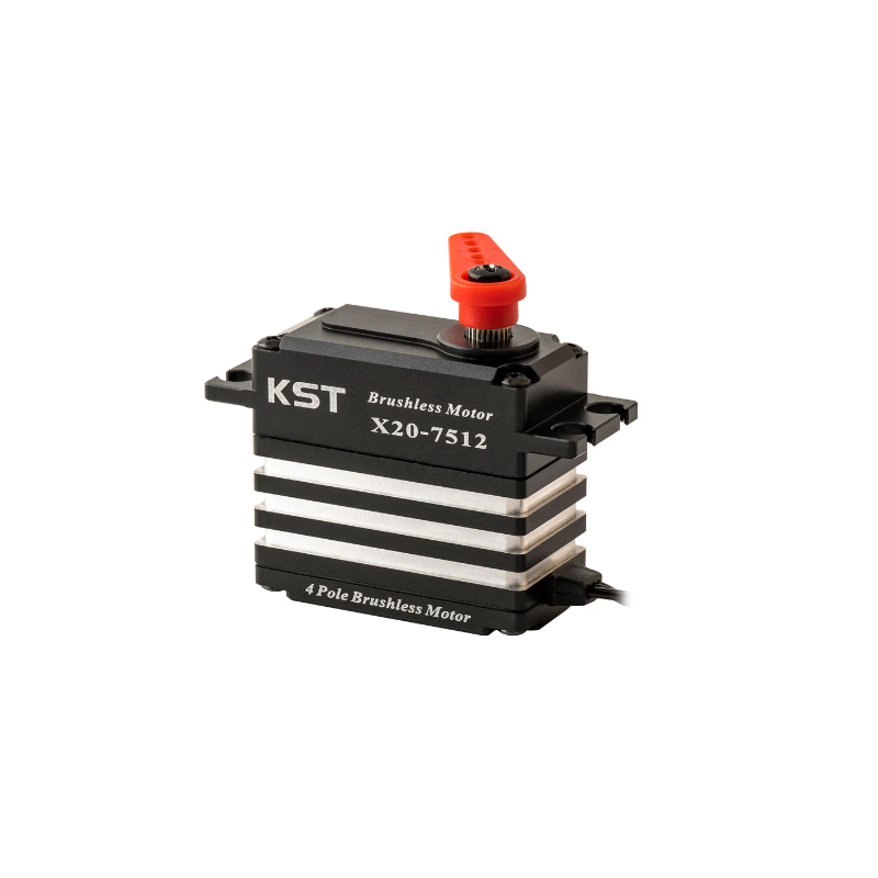 KST X20-7512 Brushless High Power Servo 82Kgf.cm 0.11sec for Large Scale RC Model Industrial - Unmanned RC