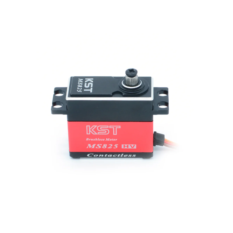 KST MS825 V8.0 HV Contactless Hall Sensors Brushless Servo 35Kgf.cm 0.11sec for Large Scale RC Planes - Unmanned RC