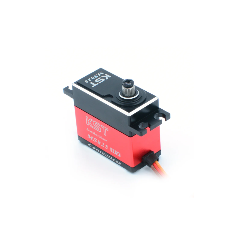 KST MS825 V8.0 HV Contactless Hall Sensors Brushless Servo 35Kgf.cm 0.11sec for Large Scale RC Planes - Unmanned RC