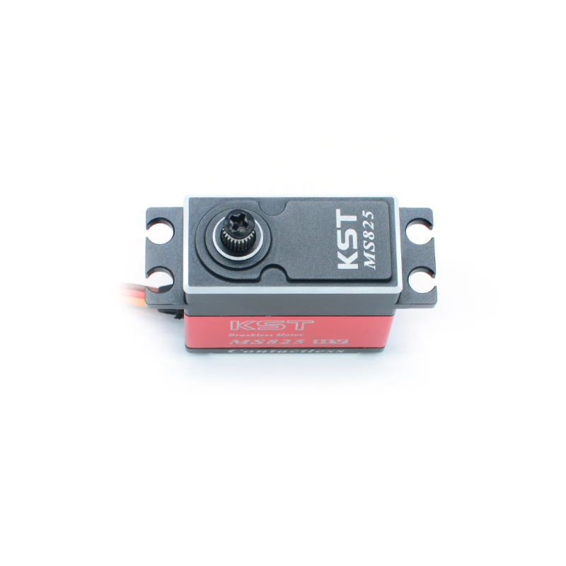 KST MS825 V8.0 HV Contactless Hall Sensors Brushless Servo 35Kgf.cm 0.11sec for Large Scale RC Planes - Unmanned RC