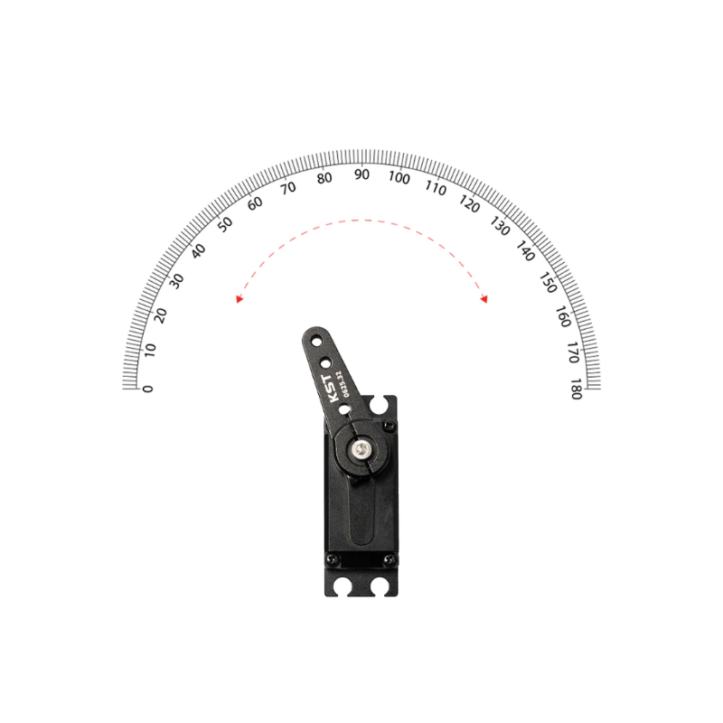 KST HA20-7512 Extreme-High-Torque Brushless Standard Servo 82Kgf.cm 0.11sec/60° For Large Scale RC Planes, Competition RC Planes & Industrial UAVs - Unmanned RC