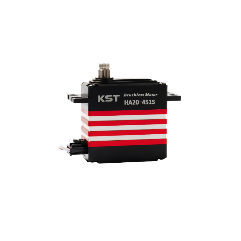 KST HA20-4515 Brushless Standard Servo 50Kgf.cm 0.13sec/60° Dual Ball Bearing for Large Scale RC Planes, Competition RC Planes & Industrial UAVs - Unmanned RC