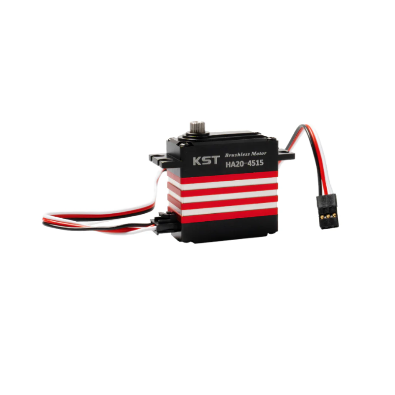 KST HA20-4515 Brushless Standard Servo 50Kgf.cm 0.13sec/60° Dual Ball Bearing for Large Scale RC Planes, Competition RC Planes & Industrial UAVs - Unmanned RC