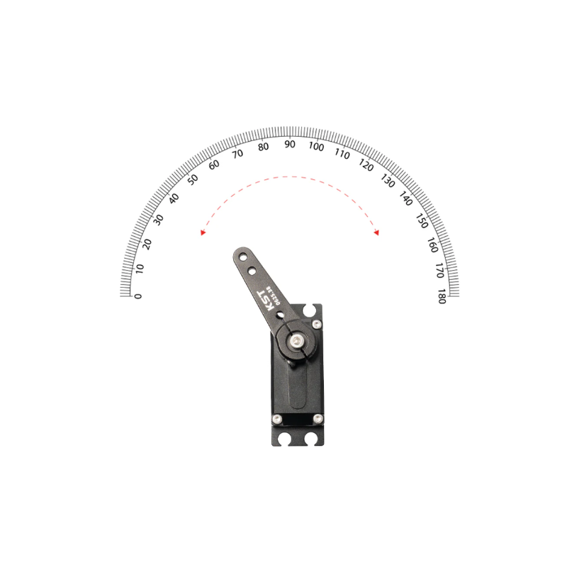 KST HA20-8016 Extreme-High-Torque Brushless Standard Servo 85Kgf.cm 0.15sec/60° For Large Scale RC Planes, Competition RC Planes & Industrial UAVs - Unmanned RC