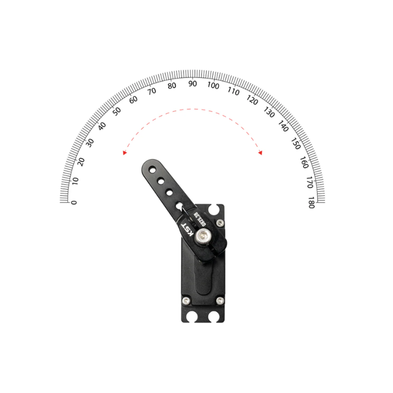 KST HA20-9015 Extreme-High-Torque Contactless Brushless Standard Servo 90Kgf.cm 0.15sec/60° For Large Scale RC Planes, Competition RC Planes & Industrial UAVs - Unmanned RC