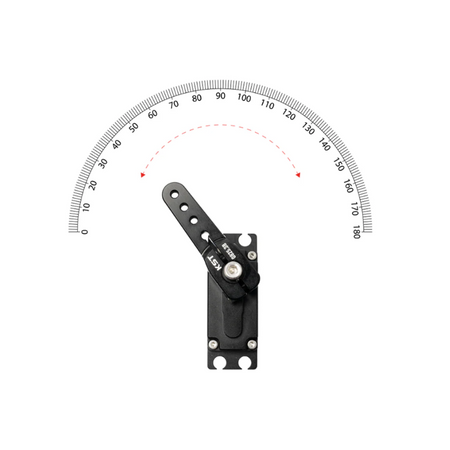 KST HA20-9015 Extreme-High-Torque Contactless Brushless Standard Servo 90Kgf.cm 0.15sec/60° For Large Scale RC Planes, Competition RC Planes & Industrial UAVs - Unmanned RC